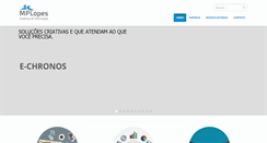 Desktop Screenshot of mplopes.com.br